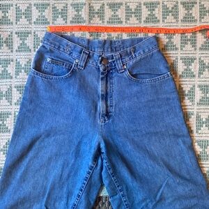 Wide leg Lee jeans medium wash